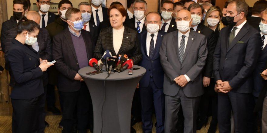 Akşener: “Madem bir gözaltı süreci başlattınız, atanmışların zevzekliklerini de gözaltına alarak soruşturun