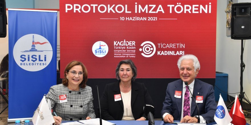 KAGİDER ve Şişli Belediyesi kadın girişimcilerin desteklenmesi için güç birliği yaptı.