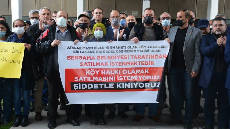 AKP’li Bergama Belediyesi tarlaları satışa çıkardı