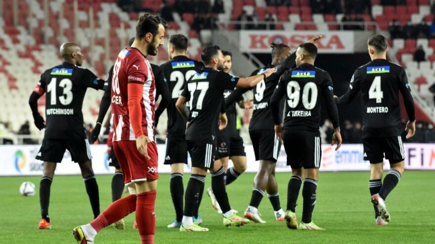 Beşiktaş’ın bileği bükülmüyor! Sivas’ta 5 gollü maç: 2-3