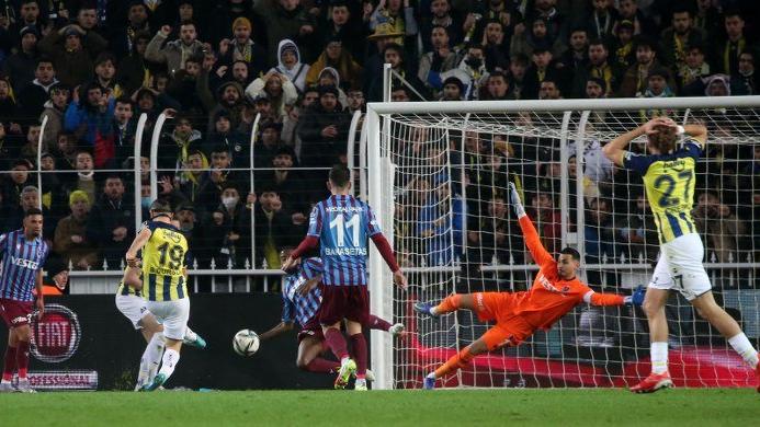 Fenerbahçe: 1 - Trabzonspor: 1