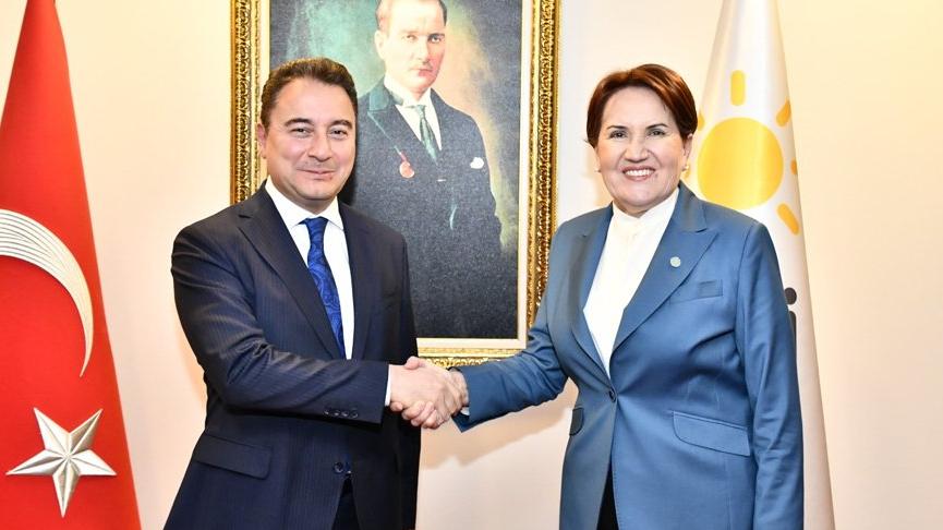 Ali Babacan'dan Akşener'e ziyaret