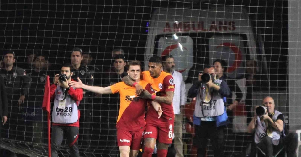 Galatasaray, Altay'ı Kerem Aktürkoğlu'nun golüyle geçti