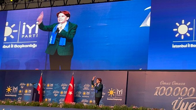 Akşener: İstanbul'da da Türkiye'de de birinci parti olacağız