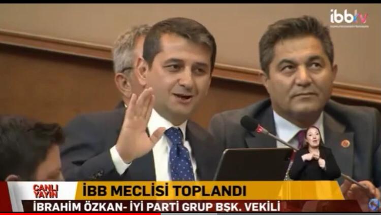 İYİ Partili Özkan: İBB'yi batırdılar diyenler, İBB'den hibe istiyor