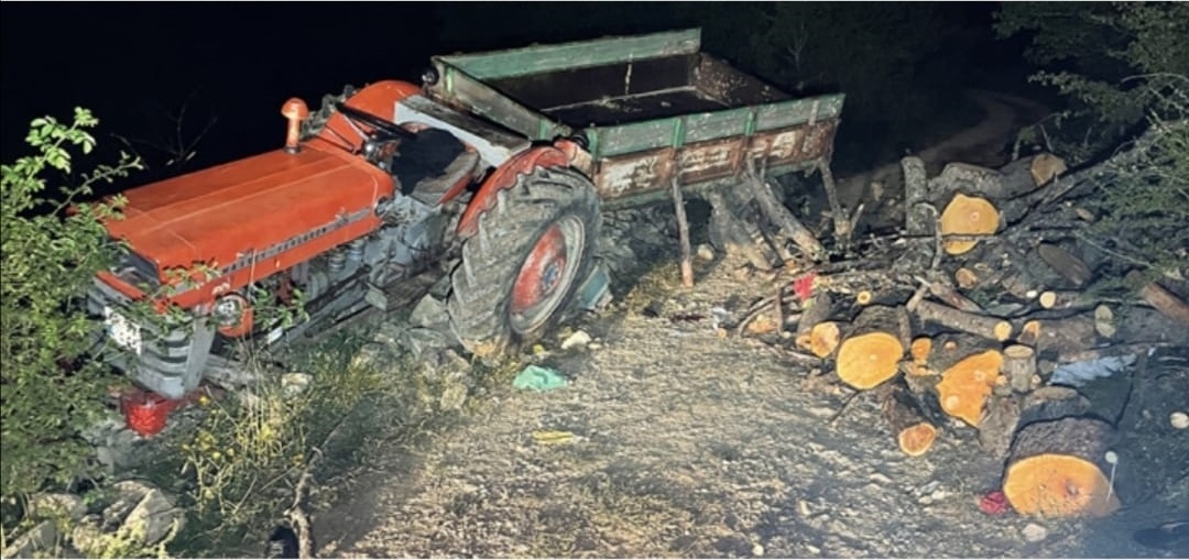 Karabük'te traktör devrildi: 2 can kaybı, 2 yaralı