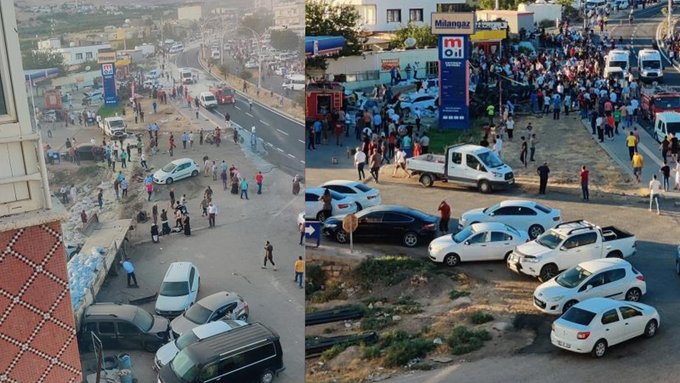 Mardin'de freni patlayan TIR kalabalığa daldı: 19 can kaybı