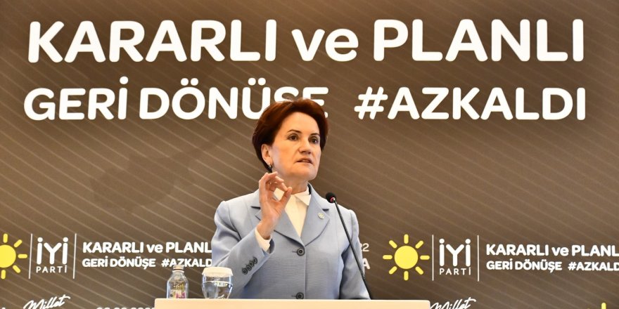 Meral Akşener'e verilen göç brifingi