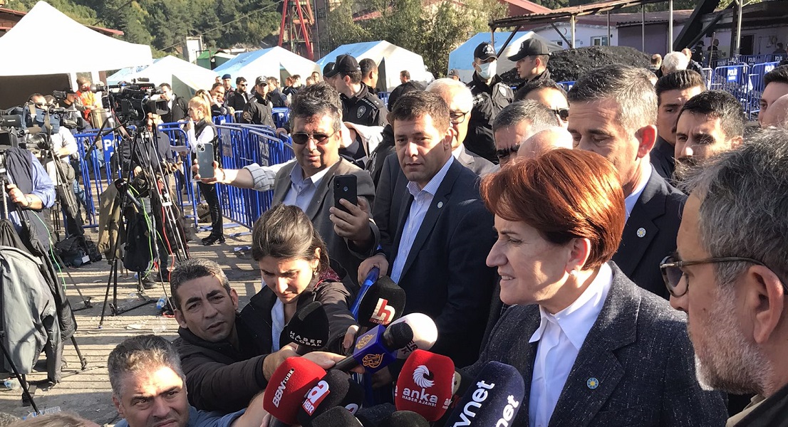 Meral Akşener, Amasra'da incelemede bulundu