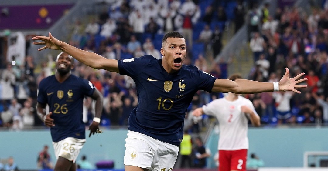 Fransa Danimarka'yı Kylian Mbappe ile yıktı!