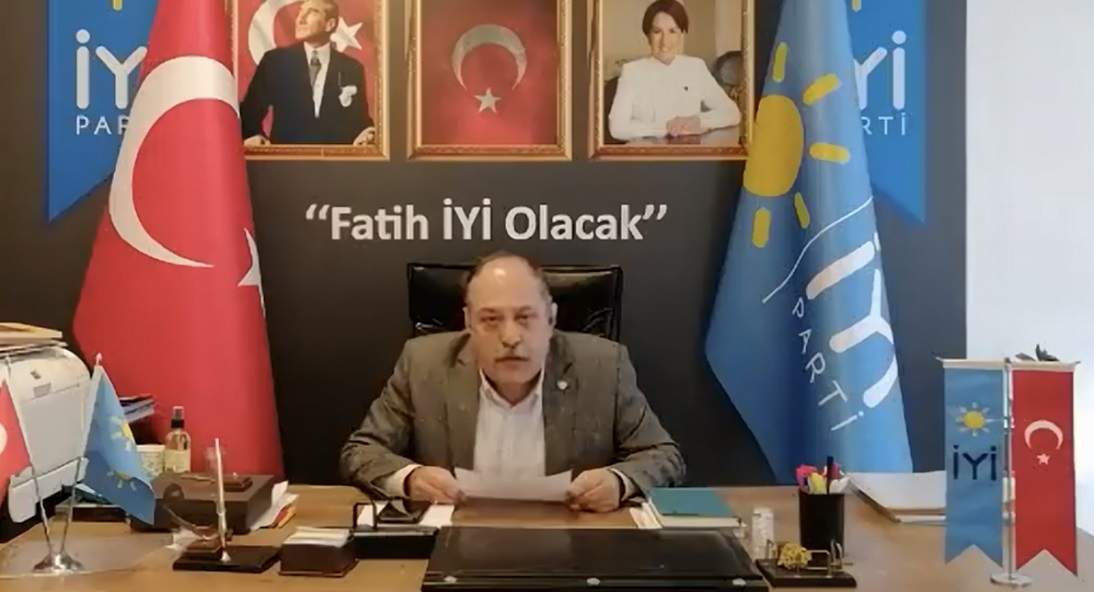 İYİ Parti Fatih İlçe'de Özcan Çeliksiz 'güven' tazeledi