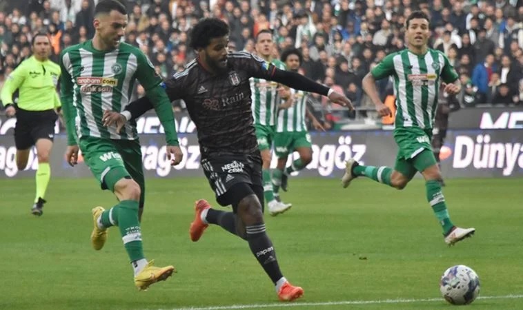 Beşiktaş 3 puanı 90+5’te aldı! Konyaspor yıkıldı…