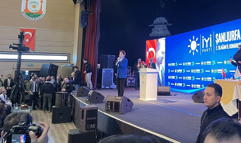 Akşener'den Şanlıurfa'da seçim tarihi çıkışı