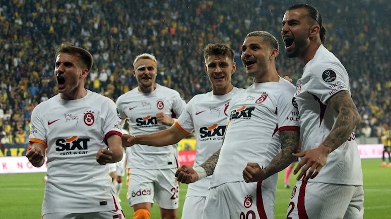 Süper Lig’de sezonun şampiyonu Galatasaray