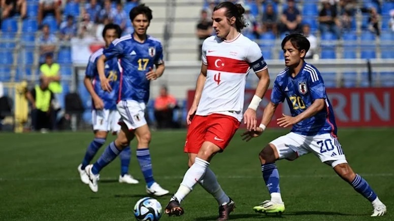 A Milli Takım özel maçta Japonya’ya 4-2 kaybetti