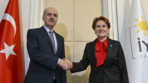Meclis Başkanı Kurtulmuş, Meral Akşener’i ziyaret etti