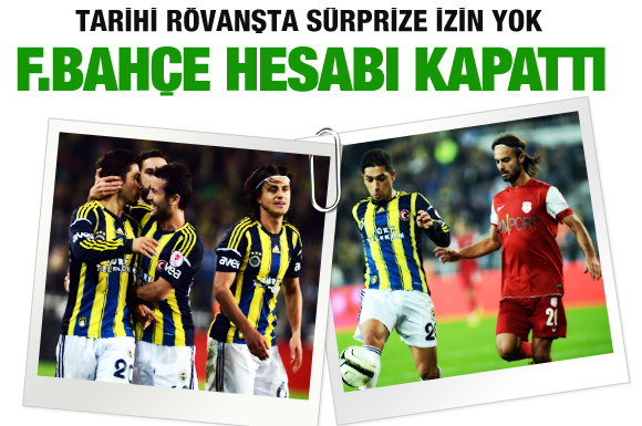 Fenerbahçe - Pendiksporu yendi