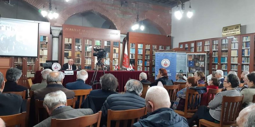 Dr. Sakin ÖNER “Ergenekon'dan Çanakkale'ye TÜRK RUHU'nu anlattı.