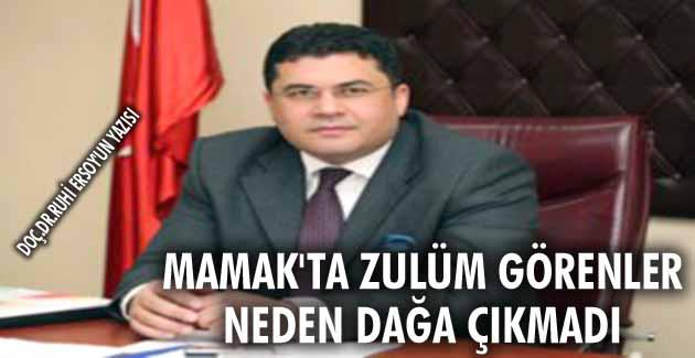 MAMAKTA ZULÜM GÖRENLER NEDEN DAĞA ÇIKMADI...!!!