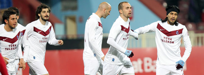 Trabzonspor kupada moral buldu