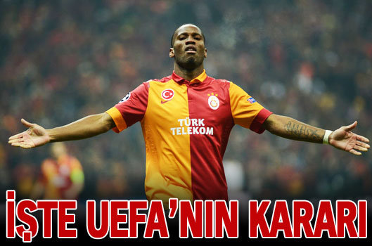 Uefanın Drogba hakkındaki kararı