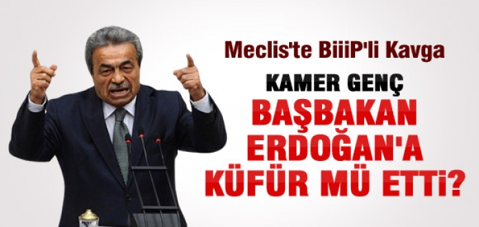 KAMER GENÇTEN BAŞBAKANA KÜFÜR