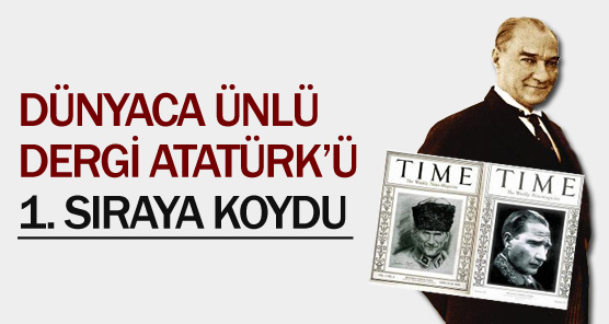 Atatürk ilk sırada !