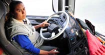 23 yıldır kamyon şoförlüğü yapıyor!