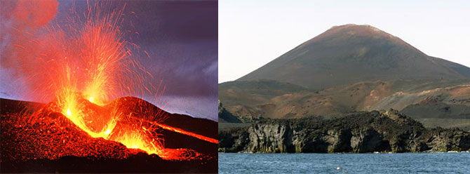 Hekla volkanı harekete geçti