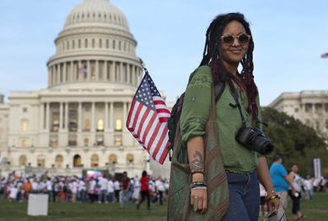 ABDde on binler vatandaşlık için yürüdü