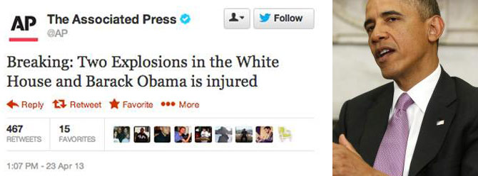 Beyaz Sarayda patlama; Obama yaralı