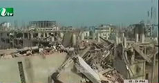 Çöken binada 60 kişi öldü