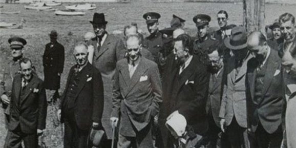 Atatürkün Fenerbahçeyi ziyareti