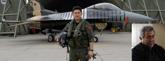 Osmaniyede  F-16/C kazası