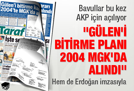 Güleni bitirme planı 2004 MGKda alındı