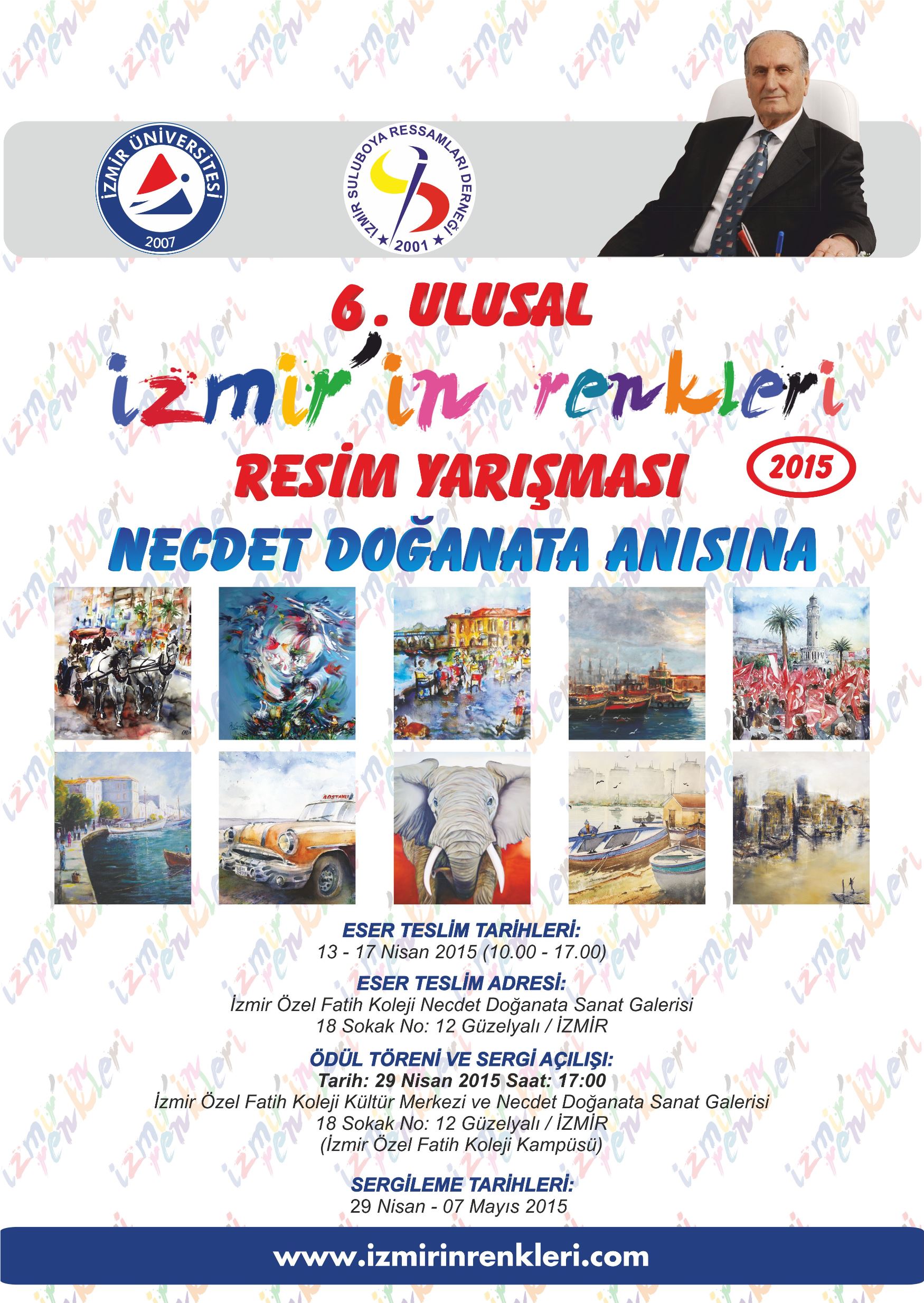 6. Ulusal İzmir’in Renkleri Resim Yarışması heyecanı başlıyor