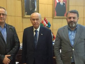 Bahçeli AKP’nin hukukçusu Hüseyin Kaya ile görüştü