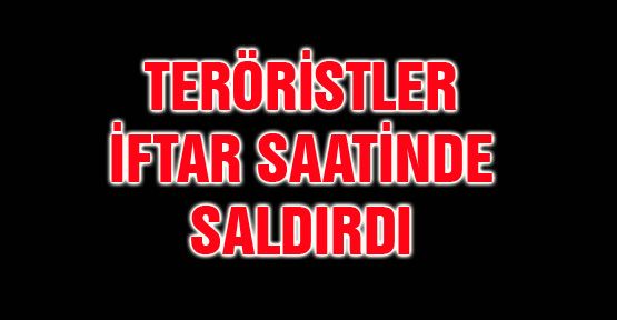 İftarda karakola hain saldırı: 1 şehit