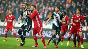 Demir Grup Sivasspor: 2 - Beşiktaş: 1