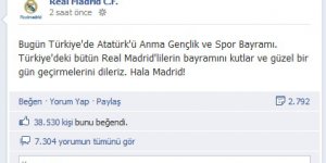 Real Madridden 19 Mayıs Kutlaması