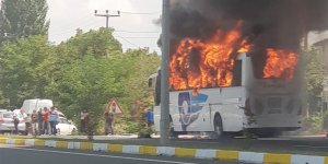 Balıkesir’de otobüs yandı: Beş ölü, 15 yaralı