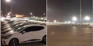 Yüzlerce araç gece yarısı Yenikapı’ya getirildi