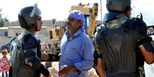 Şanlıurfada Gergin Yıkım