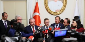 TBMM Başkanı Şentop'tan İYİ Parti'ye 100. Yıl Etkinlikleri ziyareti