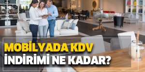 Mobilya'da KDV yüzde 8'e indirildi