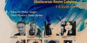 Hülya Sezgin'den pandemide peşpeşe ikinci uluslararası resim çalıştayı...