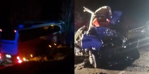 Sivas’ta yolcu otobüsü kamyonetle çarpıştı: 2 ölü, 19 yaralı