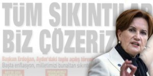 Meral Akşener O manşeti böyle ti'ye aldı