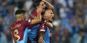 Trabzonspor, Kızılyıldız’ı yenerek Avrupa’da ilk galibiyetini aldı: 2-1