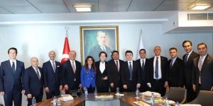 Meral Akşener, TÜRKONFED heyetiyle görüştü